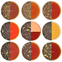 VAHDAM- Muestra de Té Chai - 10 TEAS- 50 Porciones | ESPECIAS 100% NATURALES | Tés Masala Chai originales de la India…